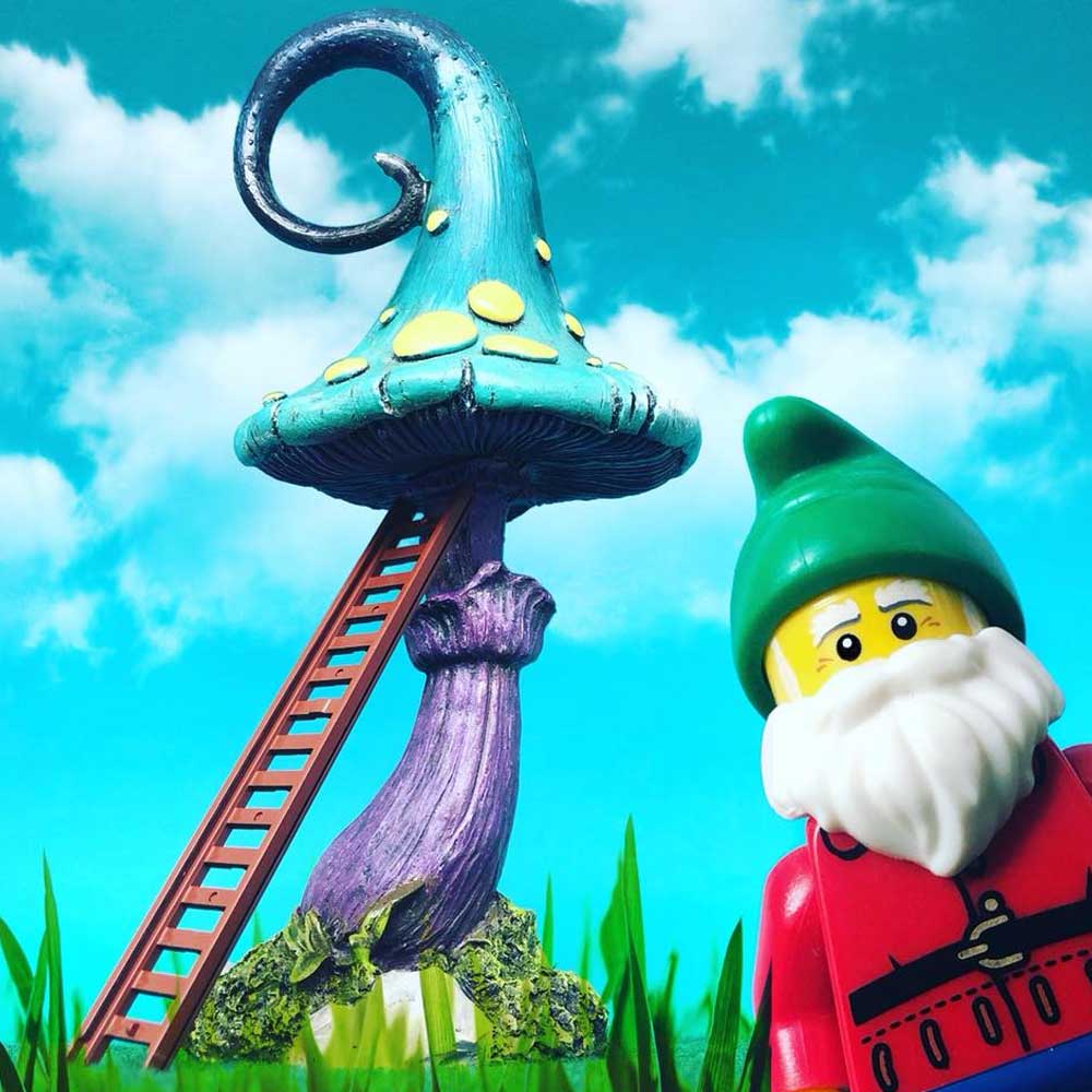 Nemesis Now - Foolish Fizzy Whizz Figurine - Champignon - Multicolore